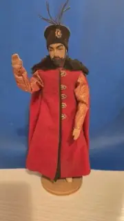 Vintage Handmade King Stefan Batory Doll Figure Polish Heritage Series TB32