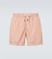 [Fedeli] Fedeli Madeira printed swim trunks UK 38 orange