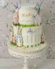 Peter Rabbit & Jemima Duck Edible Icing Cake Topper Image Cut Out Baby 1st