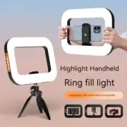 New Handheld Ring LED Rechargeable Fill light Portable Mobile