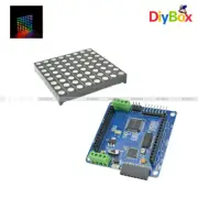 5mm 8*8 8x8 Color RGB Dot Matrix LED Display Shield ATmega328P for Arduino