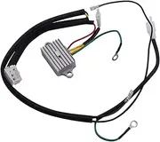 SMZhomeone Voltage Regulator With Wiring Harness For Exmark Voltage Regulator With Harness 136-7879 127-9219 Quest Radius ES Series Titan Z-Master Easy Install