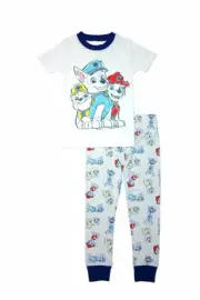 Paw Patrol Toddler Boy's Marshall, Chase and Rubble Short-Sleeved Pajama Set