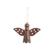 Rustic Angel Christmas Ornaments, Christmas, Home Decor, Religious, 6 Pieces