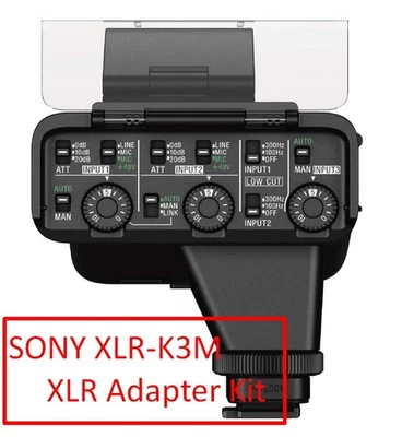 SONY XLR-K3M XLR Adapter Kit Microphone Audio Interface