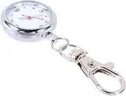 [CONGARTENO] 1Pc Vintage Quartz Pocket Watch Keychain Large Dial Nurse Watch Unique Key Accessory Stylish Pendant for Keys Classic Key Ring for Men and Women Nurses