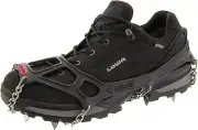 Compact Stainless Steel Spike Traction for Winter Trail Running & Mountaineering