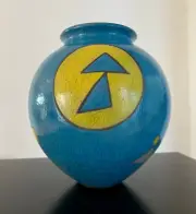 Zion Canyon Raku Spectacular Bowl Large