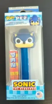 Funko POP! SONIC THE HEDGEHOG PEZ Candy Dispenser SEGA IN HAND NIB