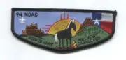 OA FLAP FROM LONGHORN COUNCIL-1994 NOAC - PHILMONT CAVALCADE