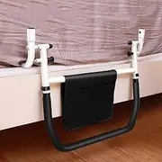 Foldable Bed Rail for Elderly Adults, Carbon Steel Safe Bed Rails for Elderly, Foldable Medical Bed Side Railings, Safety Bed Rail for Elderly, Pregnant, Disabled (Color : B)