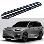 2PCS Aluminum Running Board fits for Lexus TX 2024 Side Step Nerf Bar Black