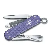 NEW Victorinox Classic SD Alox Swiss Army Knife Electric Lavender