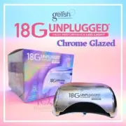 Gelish 18G Unplugged LED/UV Lamp 36W Rechargeable Unicorn Chrome Glazed