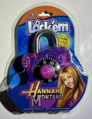 Elmers Hannah Montana Lock'em Combination Lock for School Lockers Vintage - NEW