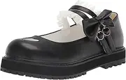 [Lorie & Knight] Japanese Sweet Lolita Hollow Maid Role-Playing Waterproof Platform Mary Jane Flats