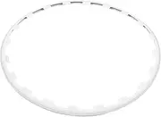 4PCS Car Wheel Rim Protector, Stylish Sturdy Wheel Edges Trim for 19 Inch Wheels, Curb Rash Protection for Cars and Trucks (White)