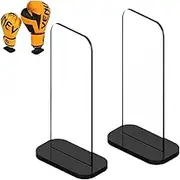 1 Pack Boxing Glove Stand, Boxing Gloves Display Case, Vertical Boxing Glove Display Stand Baseball Glove Display Holder
