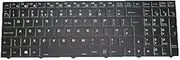 Laptop No Backlit Keyboard for Gigabyte A5 X1 A5 K1 A7 X1 A7 K1 United Kingdom UK/GB with Black Frame