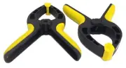 2 Pack 9" Nylon SPRING CLAMPS Heavy Duty Gripping Anti-Slip 3" Jaw Opening Clamp