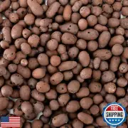 Okllen 6.5 LBS Organic Expanded Clay Pebbles, 11-14mm Hydroponic Drainage Org