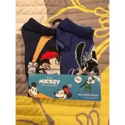 NWT Disney Mickey and Friends Sports 10 pk of No Show Socks sz 10-4