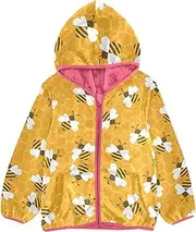 [Caihoyu] Baby Boy Sherpa Jacket Toddler Fleece Zip Up Toddler Girl Jacket