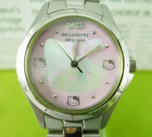 【震撼精品百貨】Hello Kitty 凱蒂貓 手錶-30週年紀年版-貝殼面【共1款】 震撼日式精品百貨