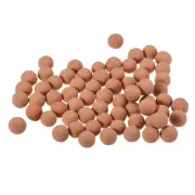 Clay Pebbles 0.22 Lbs Pink Gardening Potted Balls for Hydroponic Growing