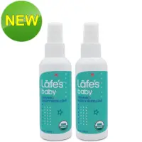 在飛比找momo購物網優惠-【Lafes organic】有機嬰兒防蚊液 118mlx2