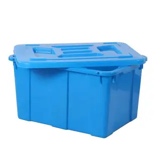 養魚箱方桶塑料水箱長方形大號儲水桶加厚大容量賣魚箱水產養殖箱