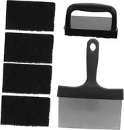 BBQ Cleaning Brush Kit Grill Grate Scraper BBQ Rack Griddle Brush Kitchen Tool