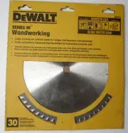 DEWALT DW7163 Series 40 10-Inch 60 Tooth ATB Thin Kerf Crosscutting Saw Blade