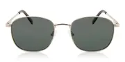 Le Specs Neptune Deux Polarized LSP2002166 Men's Sunglasses Gold Size 52