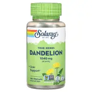 Solaray, True Herbs, Dandelion, 100 VegCaps (520 mg per VegCap)