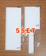5SET 15Pc Replacement Door Slot Cover Lid Set for Nintendo Wii Console System