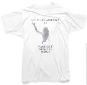 Joe Cocker T-Shirt - Ms Nude America Tee worn by Joe Cocker - Womens