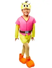 Bugs Bunny Builders Tweety Costume, As Shown, 4T