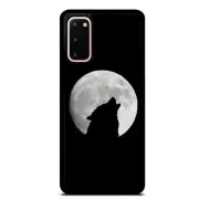 Moon Howling Wild Wolf Case Cover For Samsung Galaxy S23 S22 Plus Ultra S21+ S20