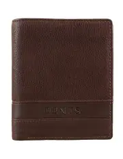 [Dents] Pebble Grain Leather Bifold Wallet with RFID Blocking and Zipped Pocket in Tan