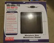 Earthquake MiniMe P8 Home Audio/Video Theater Subwoofer Sound Speaker 8 Inch