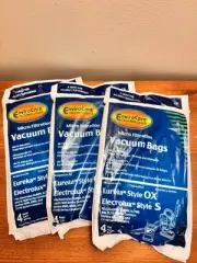 EnviroCare Replacement Micro Filtration Vacuum Cleaner Dust Bags 3 PACKS OF 4
