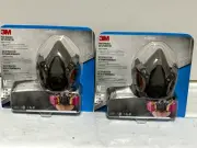2X 3M OV/AG/P100 Professional Multi-Purpose Respirator Model: 62023P1 Medium