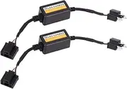 Error Free LED Canbus Decoder for LED Headlight Bulb Kits for SUV Fog Lamps H4 H7 H1 H8 H11 HB3 9005 HB4 Adapter Anti-Flicker Durable，Long Life (Cor : 9005 HB3 CanBus)