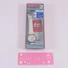 Citizen Q & Q Watch Analog Snoopy Waterproof Leather Belt Second Hand Disc White