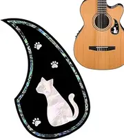 Acoustic Pickguard | Stringed Instrument Scratch Sticker,Scratch-Resistant Protective Sticker Pickguard for Acoustic Guitar Maintenance