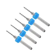 1/8" Shank 1.2mm Tungsten Carbide CNC Precision Micro PCB Drill Bits 5-Pieces