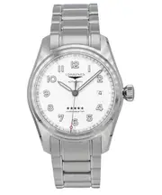 Longines Spirit Chronometer Swiss Made Automatic L3.810.4.73.6 100M Mens Watch