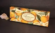 Saponificio Artigianale Fiorentino Lemon Lemone Scented Soaps 3x3.52oz Italy