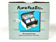 Vintage Flip’n’File II Mac Sticker 3.5” Floppy Disk Filing Storage Case Vintage